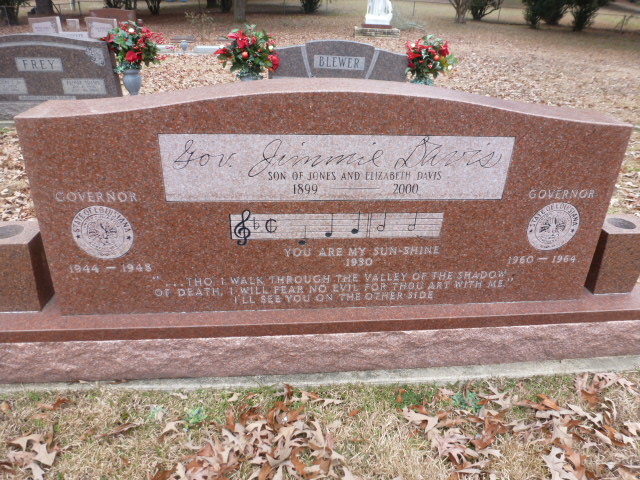 Jimmie Davis Grave (3)