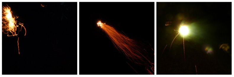 Fireworks round out the evening.