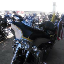 Bikes at the La HOG Rally 2015